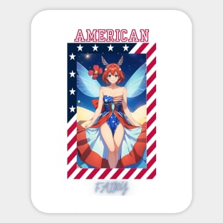 American Fairy Sticker